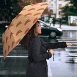 Sausage Pattern Print Design 03 Umbrella