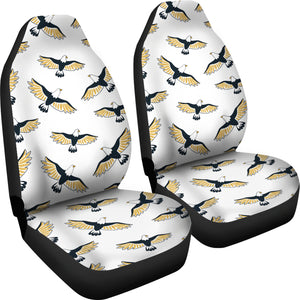 Eagle Pattern Print Design 03 Universal Fit Car Seat Covers