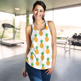 Pineapples pattern Women Racerback Tank Top