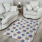 Snail Pattern Print Design 05 Area Rug
