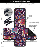 Elephant indian style ornament pattern Chair Cover Protector