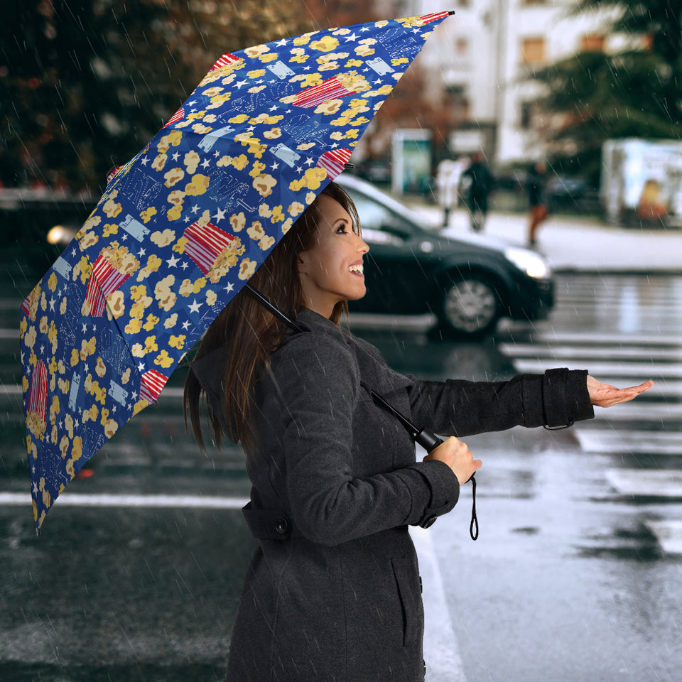 Popcorn Pattern Print Design 01 Umbrella
