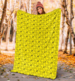 Duck Toy Pattern Print Design 02 Premium Blanket
