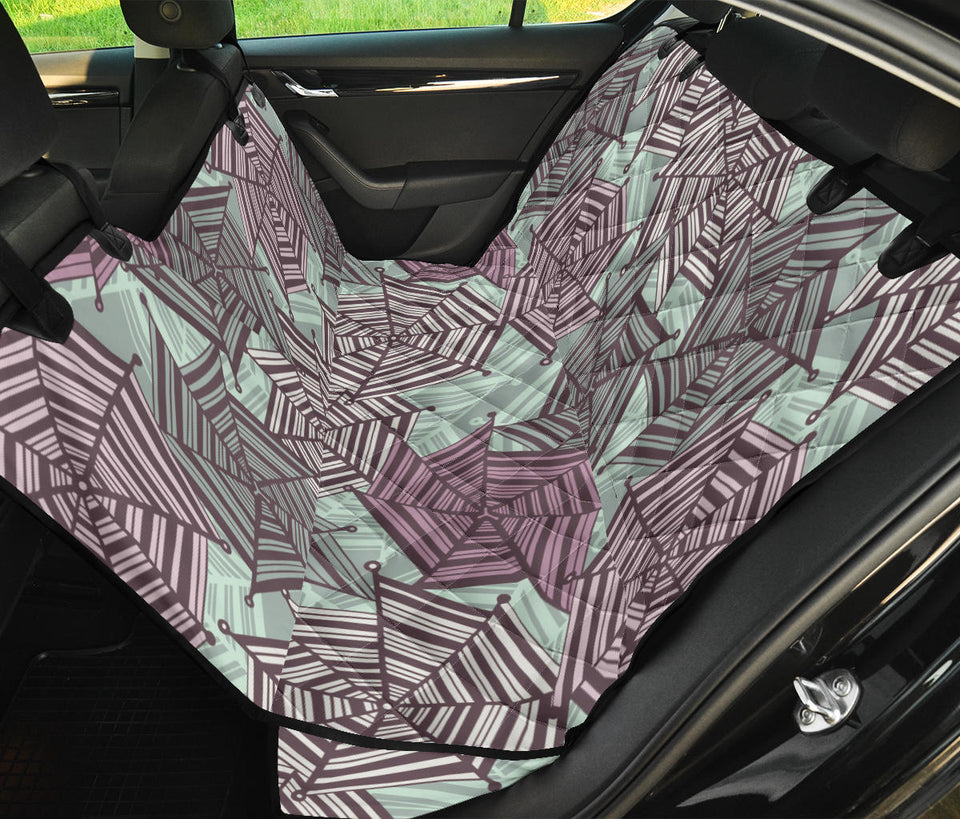 Spider Web Cobweb Design Color Pattern Dog Car Seat Covers