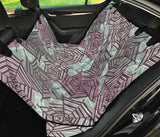Spider Web Cobweb Design Color Pattern Dog Car Seat Covers