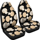 Champignon Mushroom Pattern Universal Fit Car Seat Covers