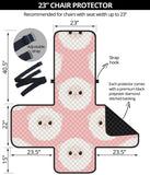 Cute sheep pattern Chair Cover Protector