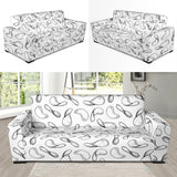 Potato Chips Pattern Print Design 04  Sofa Slipcover