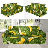 Banana Palm Leaves Pattern Sofa Slipcover