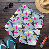 Stingray Pattern Print Design 01 Men Shorts