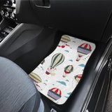 Hot Air Balloon Pattern Front And Back Car Mats