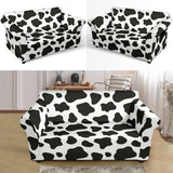 Cow Skin Pattern Loveseat Couch Slipcover