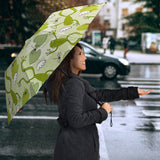 Cute Frog Dragonfly Pattern Umbrella