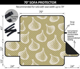 Garlic design pattern Sofa Cover Protector