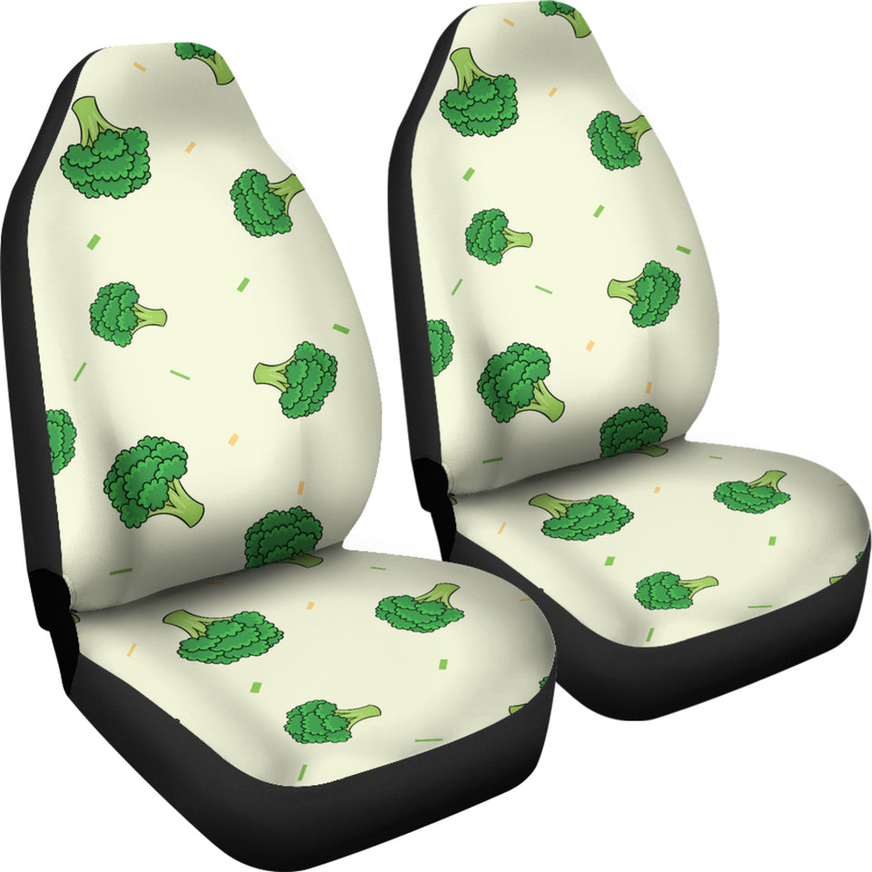 Broccoli Pattern  Universal Fit Car Seat Covers