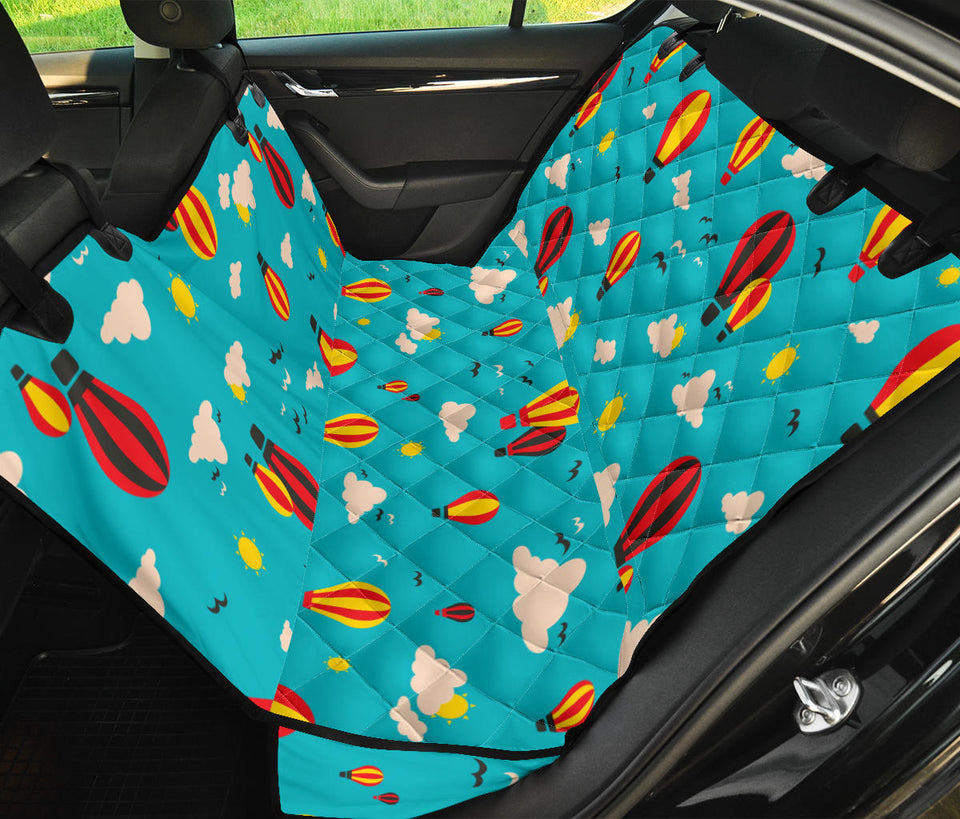 Hot Air Balloon Sky Pattern Dog Car Seat Covers