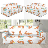 Cute Kangaroo Pattern Sofa Slipcover