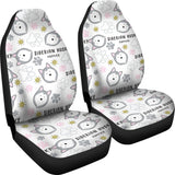 Siberian Husky Design Pattern  Universal Fit Car Seat Covers