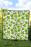 Hop Design Pattern Premium Quilt
