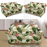 Heliconia Pattern Loveseat Couch Slipcover