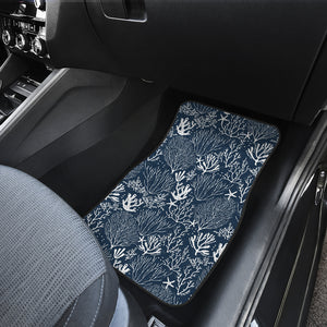 Coral Reef Pattern Print Design 05 Front Car Mats