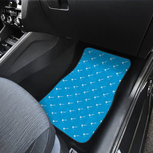 Darts Pattern Print Design 05 Front Car Mats