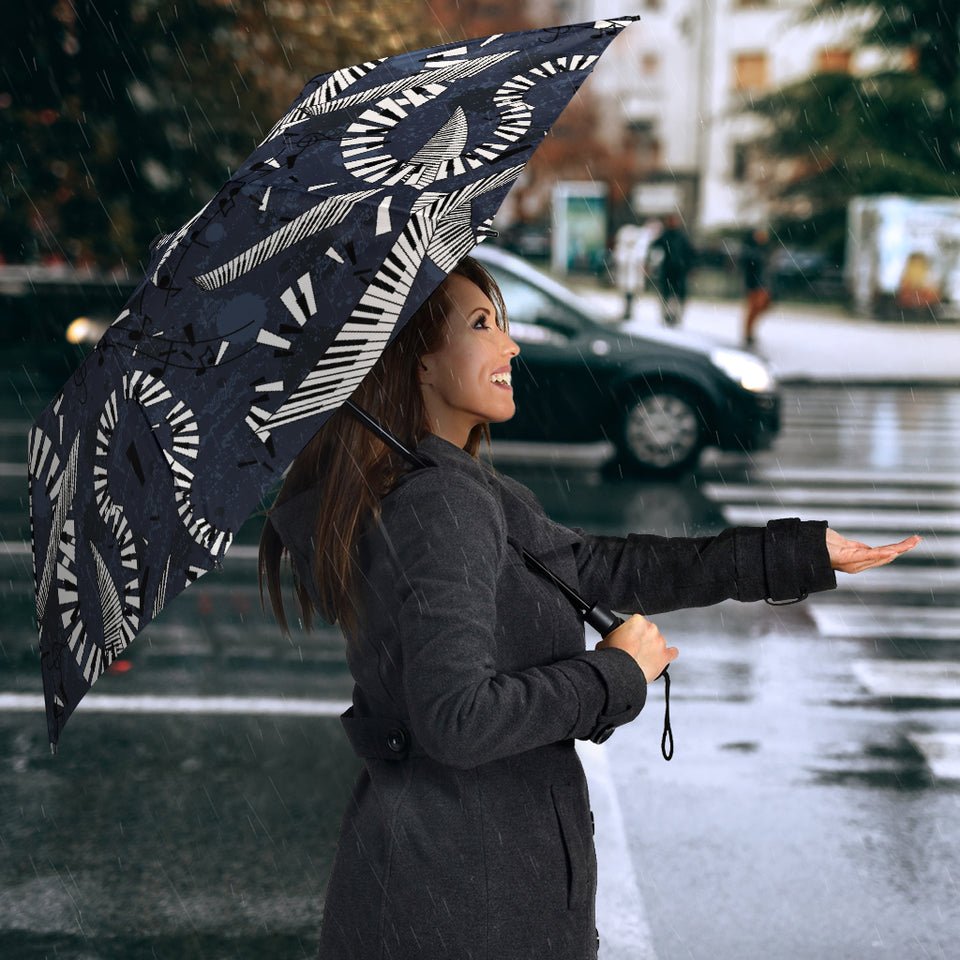 Piano Pattern Print Design 02 Umbrella
