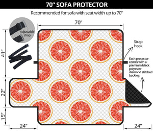 Grapefruit pattern Sofa Cover Protector