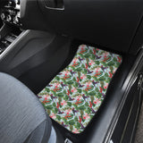 Hummingbird Pattern Print Design 05 Front Car Mats