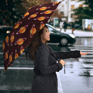 Hamburger Pattern Print Design 05 Umbrella