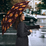 Hamburger Pattern Print Design 05 Umbrella