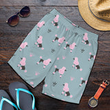 Poodle Dog Pattern Men Shorts