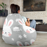 Rabbit Cloud Pattern Bean Bag Cover