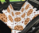 Chocolate Chip Cookie Pattern Dog Car Seat Covers