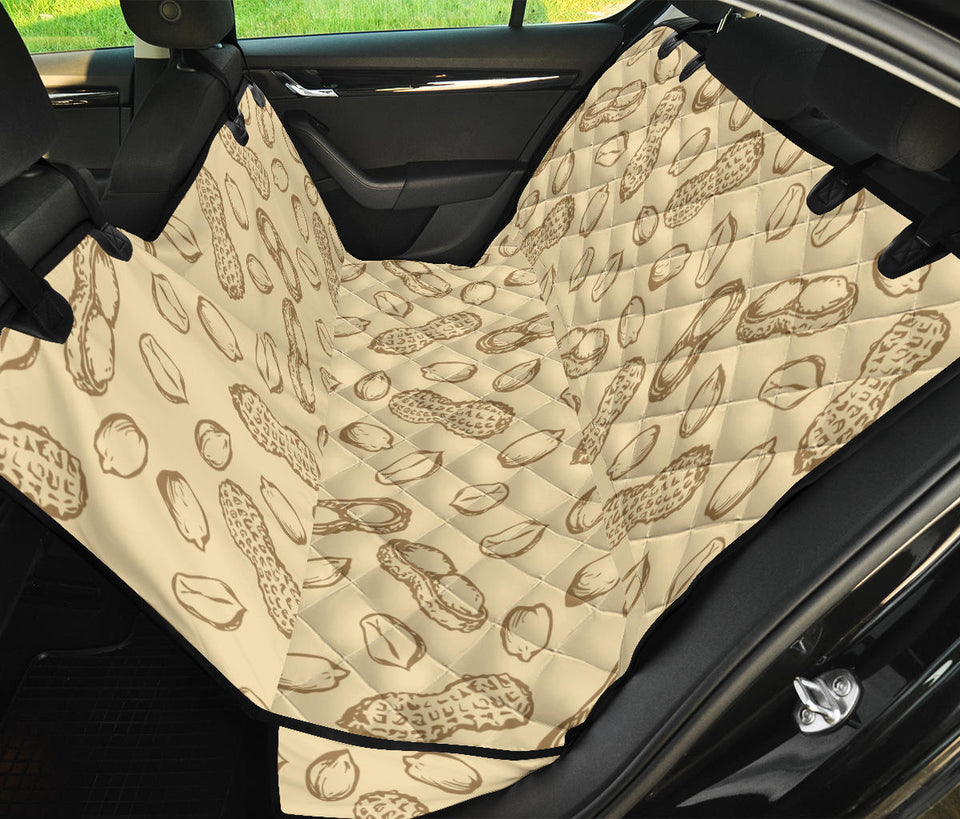 Hand Drawn Peanuts Pattern Dog Car Seat Covers
