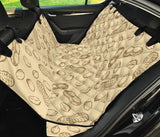 Hand Drawn Peanuts Pattern Dog Car Seat Covers