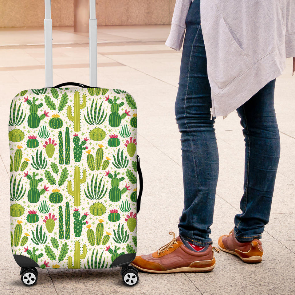 Cactus Pattern Luggage Covers