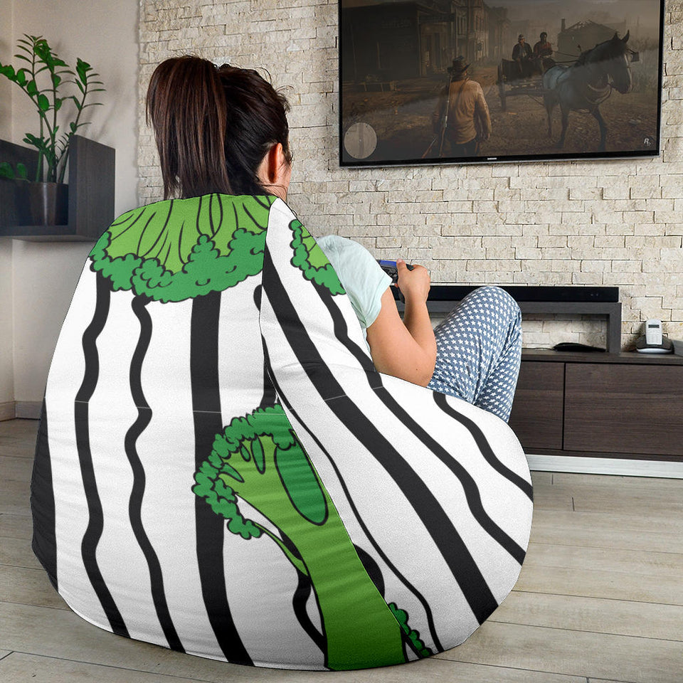 Cool Broccoli Pattern Bean Bag Cover