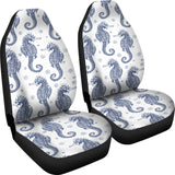 Seahorse Pattern Background  Universal Fit Car Seat Covers