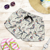 Pigeon Pattern Print Design 04 Women Shorts