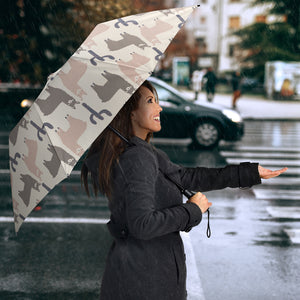 Llama Alpaca Pattern Umbrella