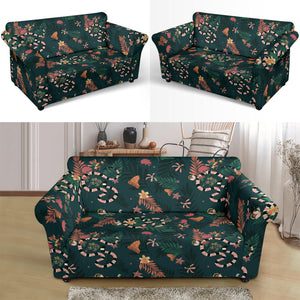 Snake Forest Pattern Loveseat Couch Slipcover