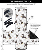 Chihuahua dog pattern Chair Cover Protector