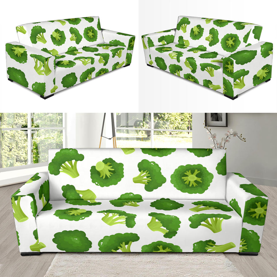 Cute Broccoli Pattern Sofa Slipcover