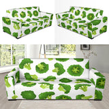 Cute Broccoli Pattern Sofa Slipcover