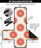 Grapefruit pattern Recliner Cover Protector