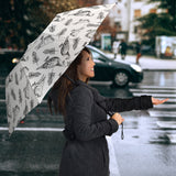 Pigeon Pattern Print Design 05 Umbrella