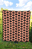 Lips Pattern Print Design 02 Premium Quilt