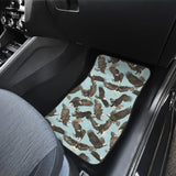 Eagle Pattern Print Design 01 Front Car Mats