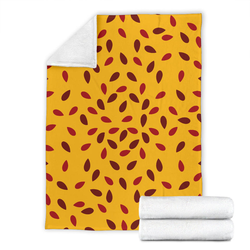 Passion Fruit Texture Premium Blanket